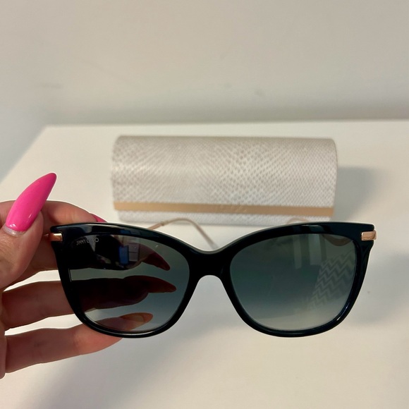 Jimmy Choo Accessories Jimmy Choo Steff Black Squareframe